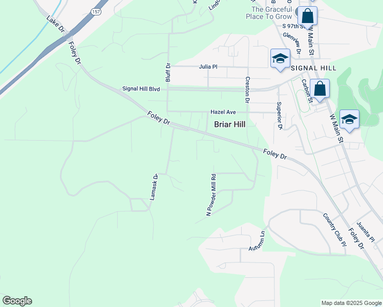 map of restaurants, bars, coffee shops, grocery stores, and more near 8 Martin Street in Belleville