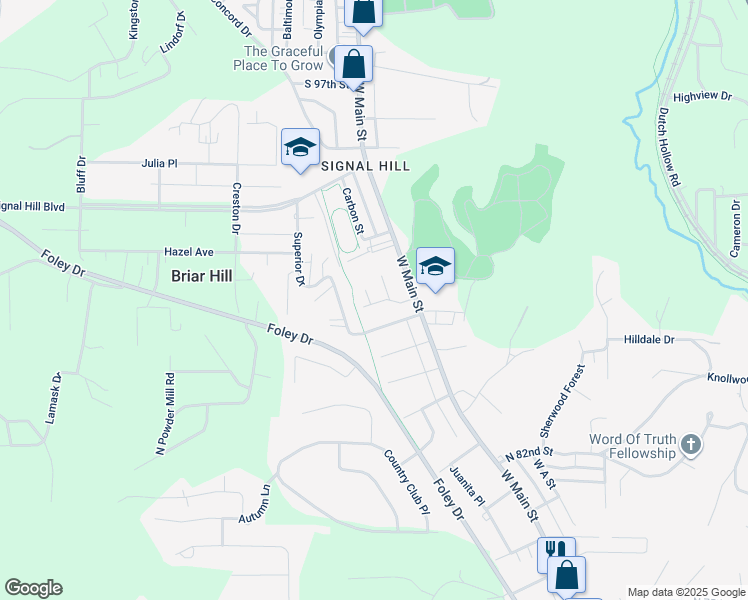 map of restaurants, bars, coffee shops, grocery stores, and more near 8904 Tanglewood Circle in Belleville