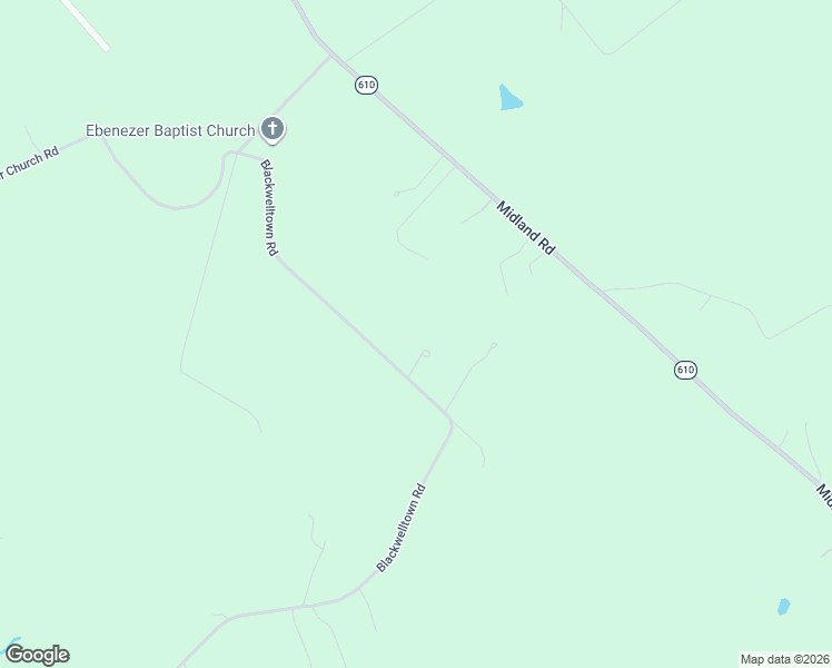 map of restaurants, bars, coffee shops, grocery stores, and more near 11243 Blackwelltown Road in Midland