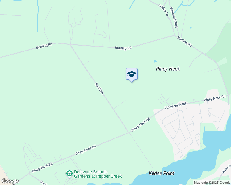 map of restaurants, bars, coffee shops, grocery stores, and more near 30211 Road 335A in Dagsboro