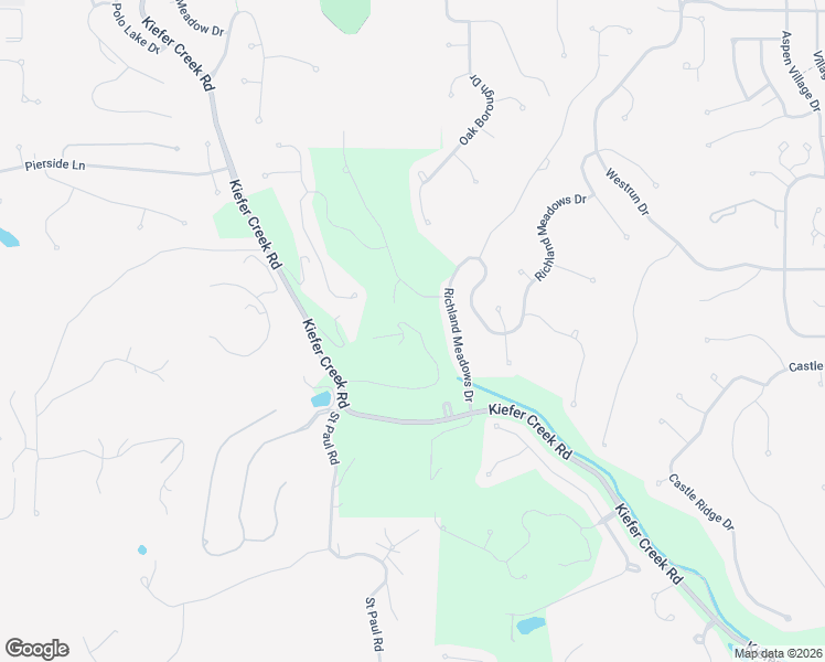 map of restaurants, bars, coffee shops, grocery stores, and more near 724 Old Kiefer Creek Road in Ballwin