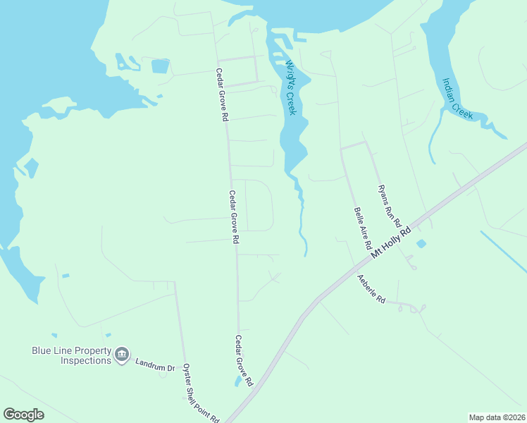 map of restaurants, bars, coffee shops, grocery stores, and more near 5615 Cedar Grove Rd in East New Market