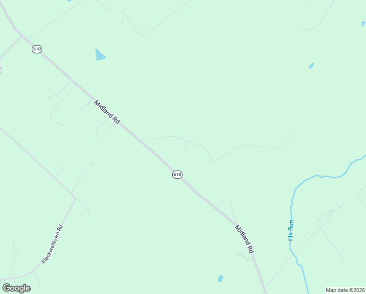map of restaurants, bars, coffee shops, grocery stores, and more near 4630 Midland Road in Midland