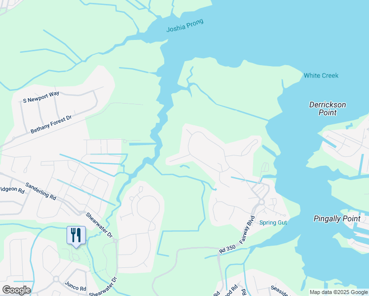 map of restaurants, bars, coffee shops, grocery stores, and more near 37464 Pettinaro Drive in Ocean View