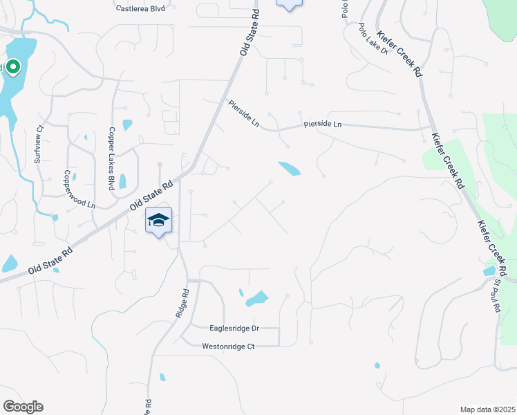map of restaurants, bars, coffee shops, grocery stores, and more near 807 Dogwood Meadows Court in Ellisville