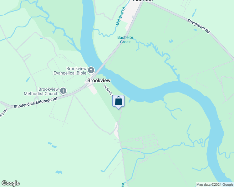 map of restaurants, bars, coffee shops, grocery stores, and more near 5633 Indiantown Road in Rhodesdale