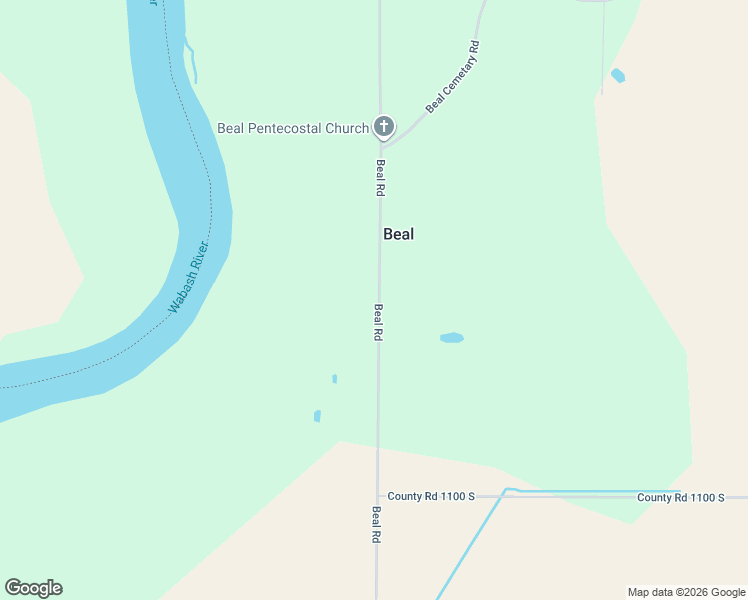 map of restaurants, bars, coffee shops, grocery stores, and more near 7011 Beal Road in Vincennes