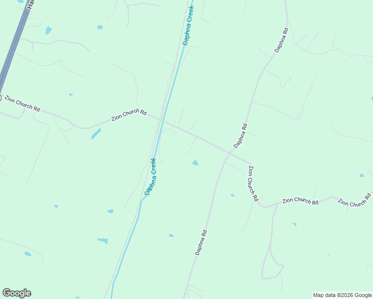 map of restaurants, bars, coffee shops, grocery stores, and more near 3493 Zion Church Road in Broadway