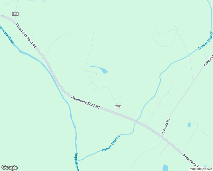 map of restaurants, bars, coffee shops, grocery stores, and more near 11169 Beales Branch Lane in Remington