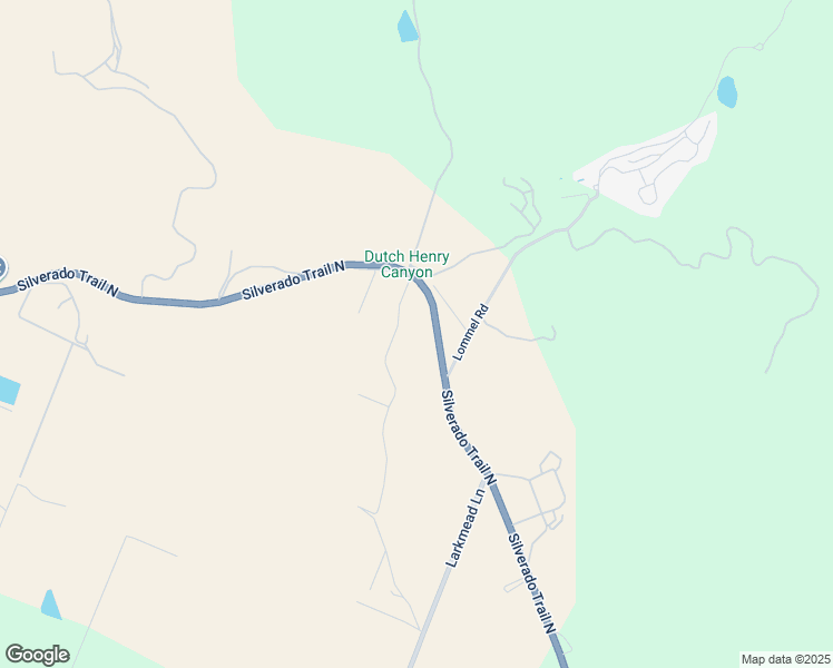 map of restaurants, bars, coffee shops, grocery stores, and more near 4181 Silverado Trail North in Calistoga