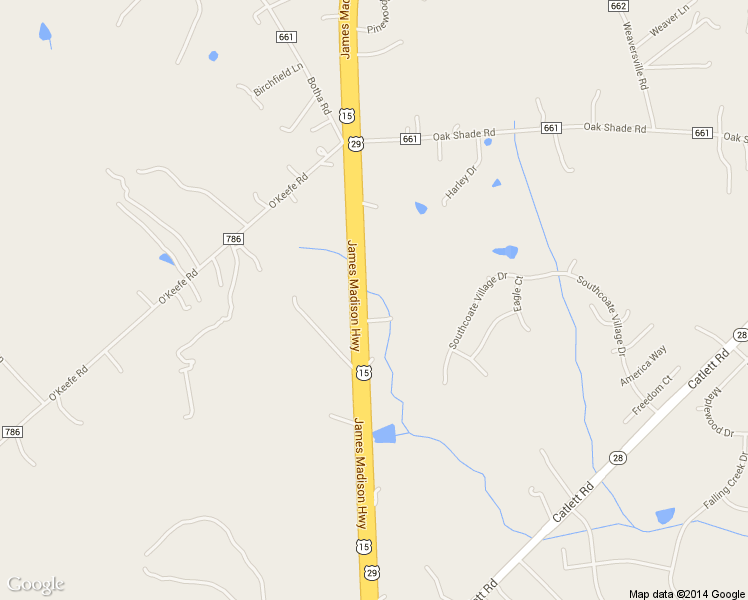 map of restaurants, bars, coffee shops, grocery stores, and more near 11149 James Madison Hwy in Bealeton