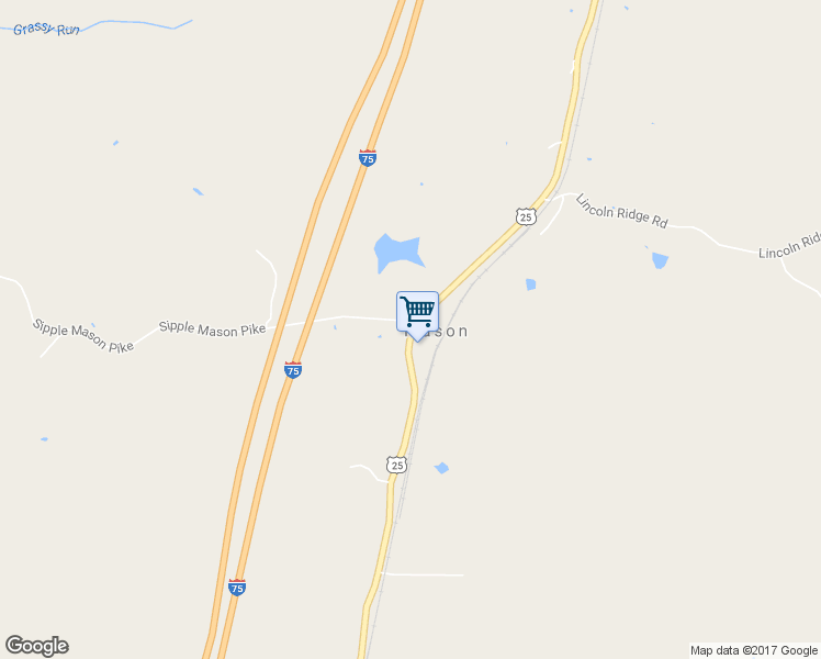 map of restaurants, bars, coffee shops, grocery stores, and more near in Mason