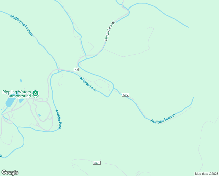 map of restaurants, bars, coffee shops, grocery stores, and more near 187 Wolfpen Branch Extension in Kenna