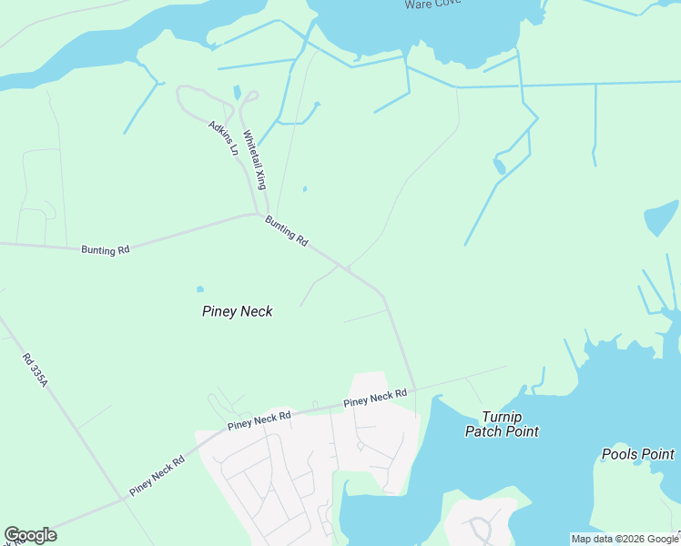 map of restaurants, bars, coffee shops, grocery stores, and more near 30765 Bunting Road in Dagsboro