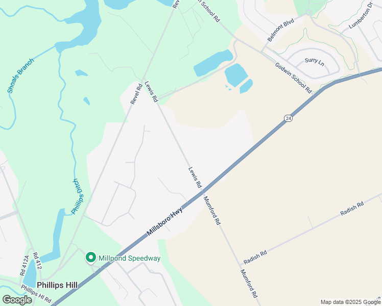 map of restaurants, bars, coffee shops, grocery stores, and more near 30001 Lewis Road in Millsboro