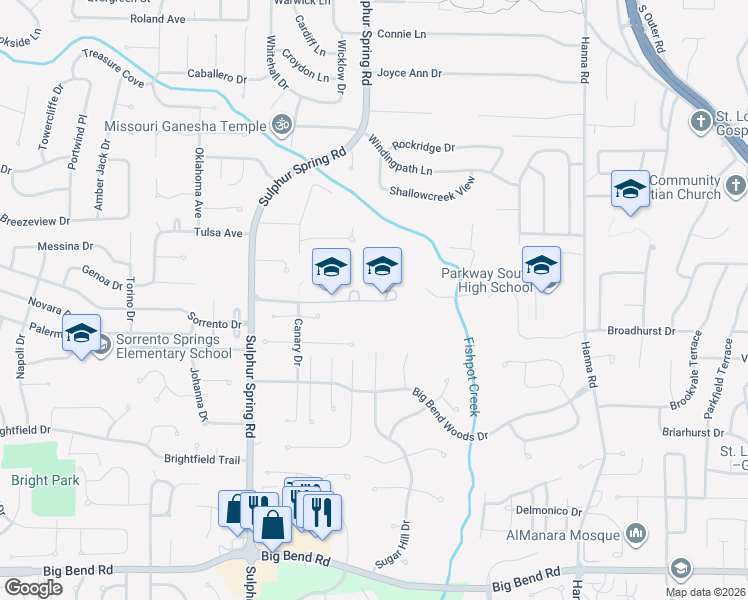 map of restaurants, bars, coffee shops, grocery stores, and more near 655 Wren Avenue in Manchester