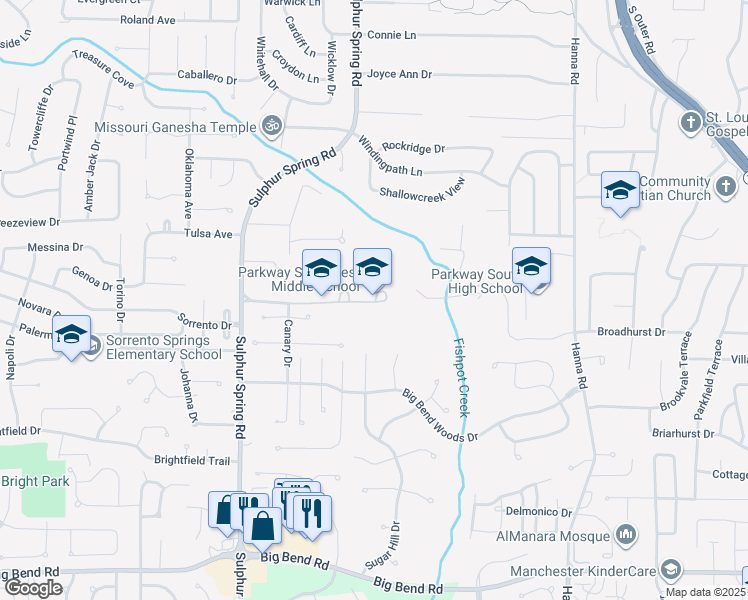 map of restaurants, bars, coffee shops, grocery stores, and more near 701 Wren Avenue in Manchester