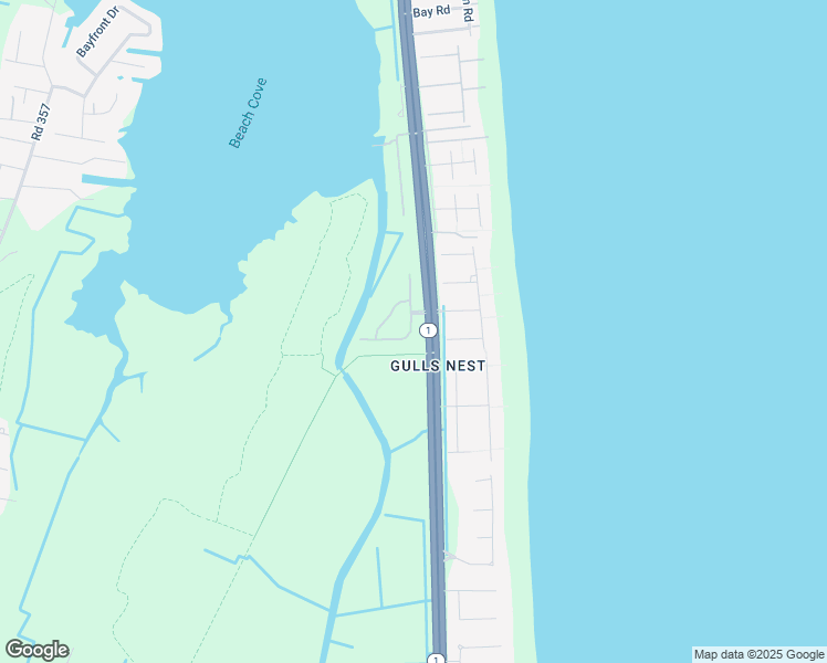 map of restaurants, bars, coffee shops, grocery stores, and more near 318 Le Pointe Dr in Bethany Beach