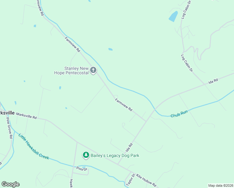 map of restaurants, bars, coffee shops, grocery stores, and more near 5329 Farmview Road in Stanley