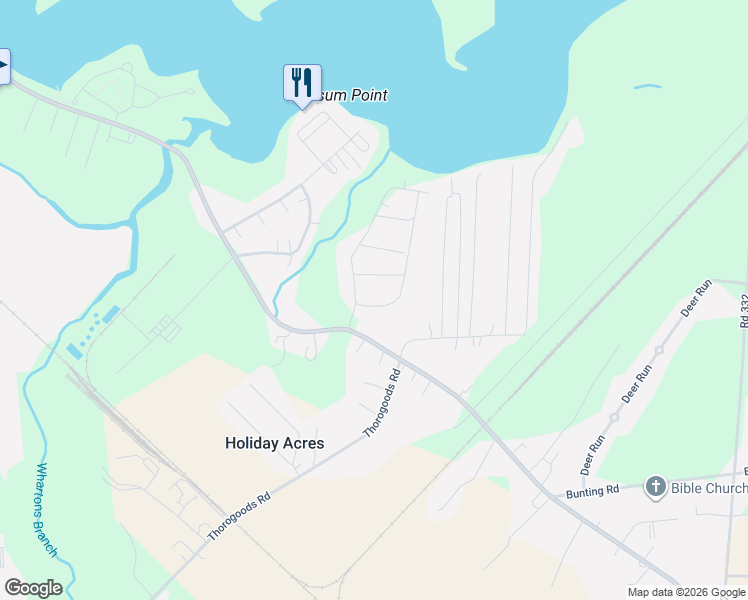 map of restaurants, bars, coffee shops, grocery stores, and more near 28116 Blueberry in Dagsboro