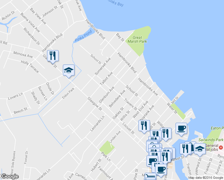 map of restaurants, bars, coffee shops, grocery stores, and more near 209 Glenburn Avenue in Cambridge