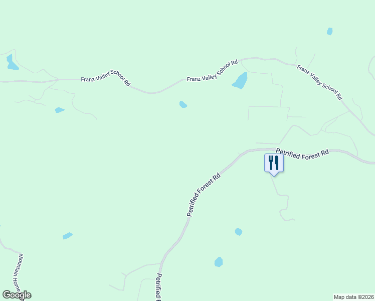 map of restaurants, bars, coffee shops, grocery stores, and more near 150 Petrified Forest Road in Calistoga