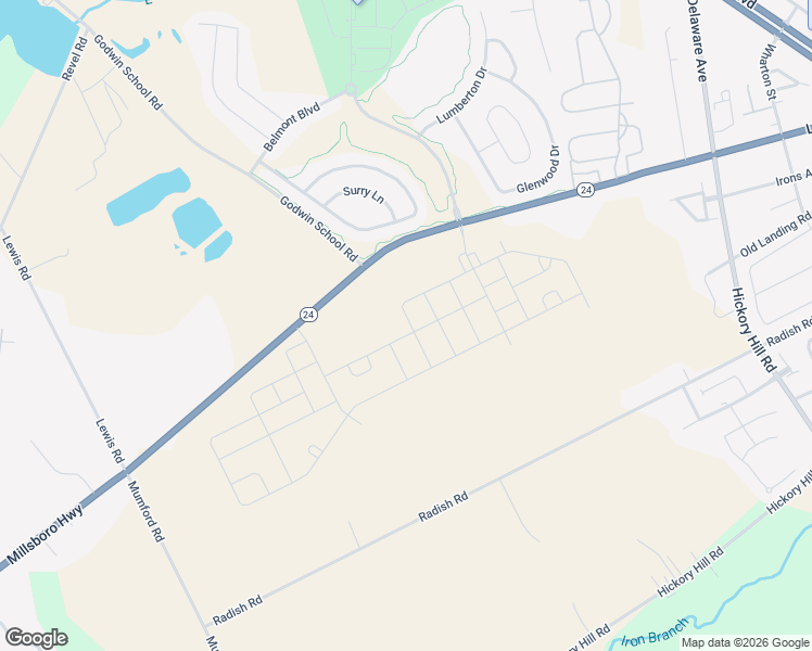 map of restaurants, bars, coffee shops, grocery stores, and more near 29777 Millsboro Highway in Millsboro