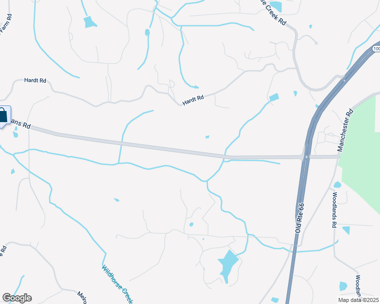 map of restaurants, bars, coffee shops, grocery stores, and more near 18651 State Highway T in Wildwood