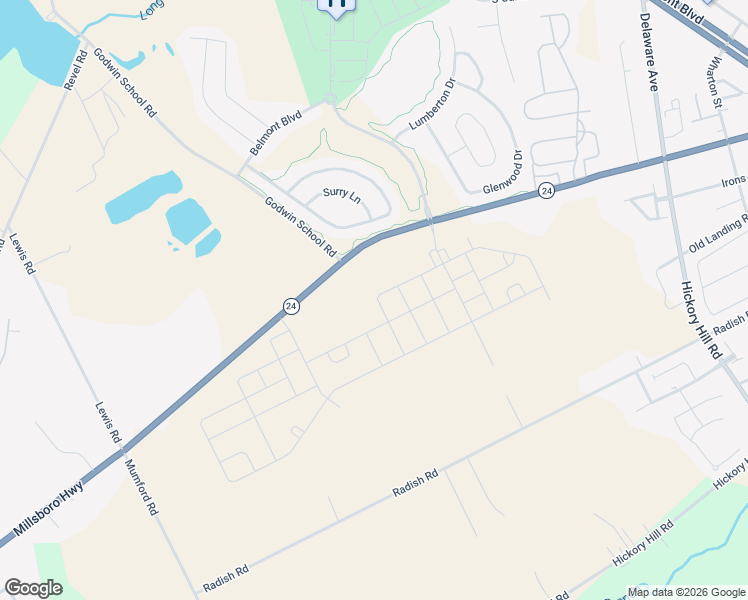 map of restaurants, bars, coffee shops, grocery stores, and more near 29705 Millsboro Highway in Millsboro