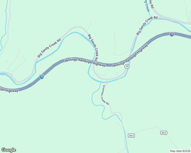 map of restaurants, bars, coffee shops, grocery stores, and more near 470-486 Big Sandy Creek Rd in Roane