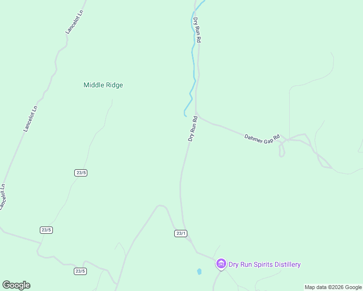 map of restaurants, bars, coffee shops, grocery stores, and more near 2817 Dry Run Road in Franklin