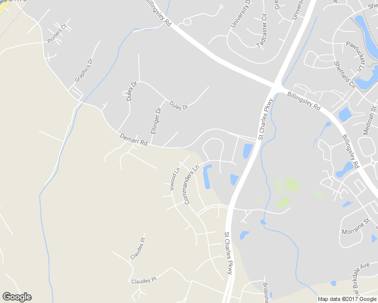 map of restaurants, bars, coffee shops, grocery stores, and more near 11141 Montclair Ct in Charles