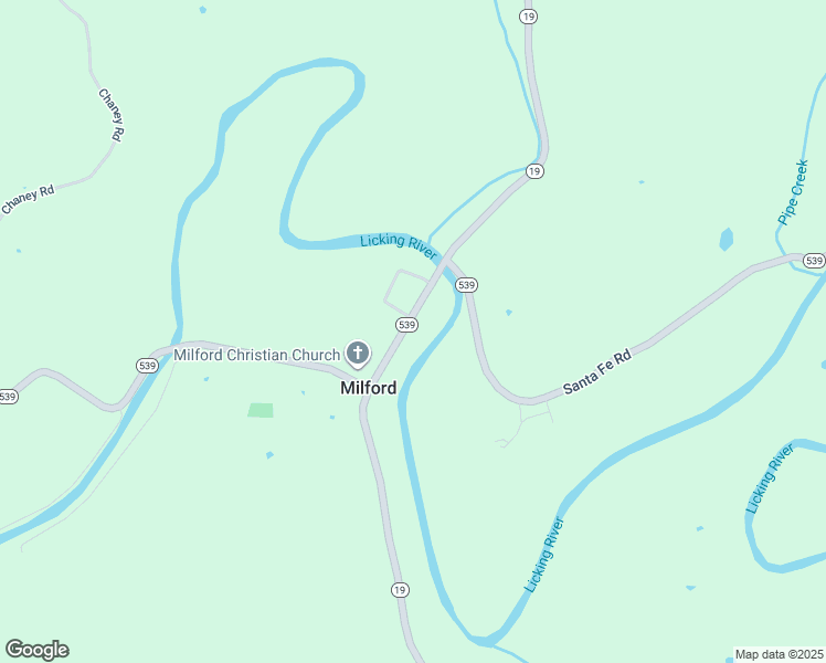 map of restaurants, bars, coffee shops, grocery stores, and more near in Milford