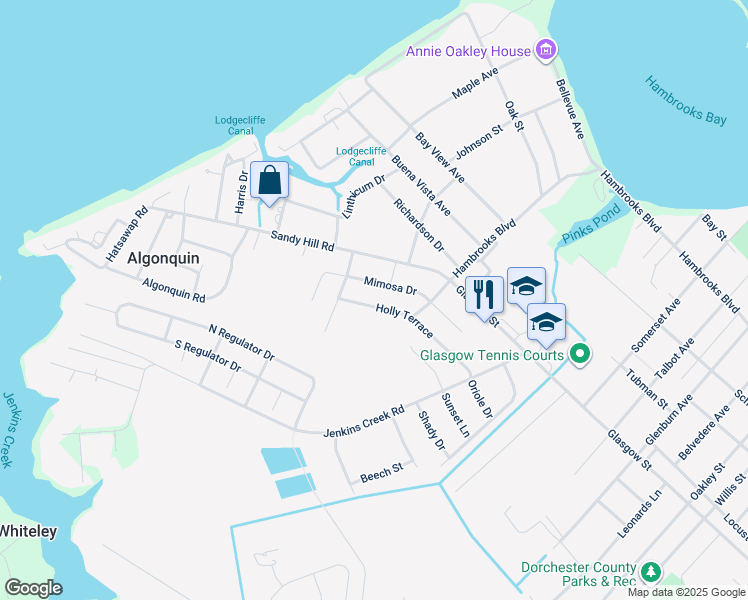 map of restaurants, bars, coffee shops, grocery stores, and more near 109 Holly Terrace in Cambridge