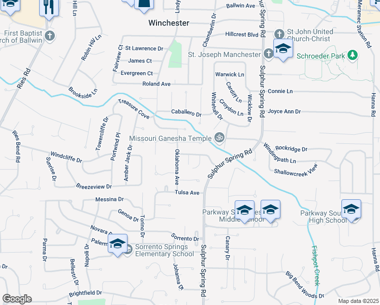 map of restaurants, bars, coffee shops, grocery stores, and more near 735 Andrew Ryan Lane in Manchester