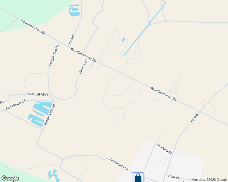map of restaurants, bars, coffee shops, grocery stores, and more near 29500 Ship Builders Drive in Seaford