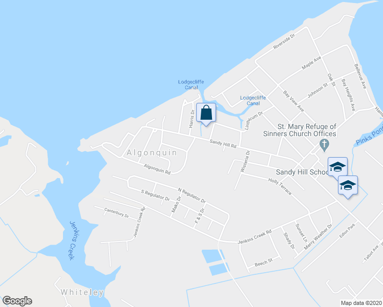 map of restaurants, bars, coffee shops, grocery stores, and more near 6 Algonquin Road in Cambridge