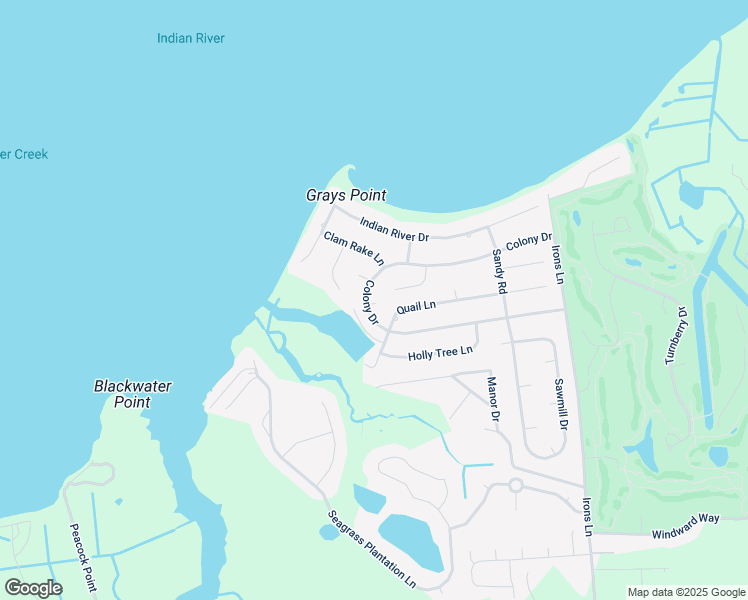 map of restaurants, bars, coffee shops, grocery stores, and more near 29623 Colony Drive in Dagsboro