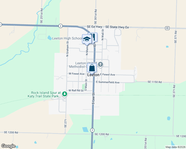 map of restaurants, bars, coffee shops, grocery stores, and more near in Leeton