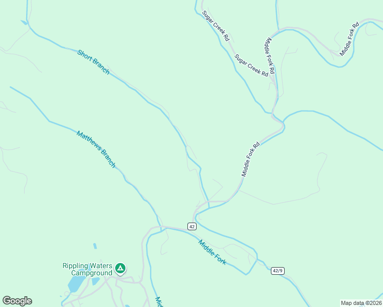 map of restaurants, bars, coffee shops, grocery stores, and more near 312 Short Branch Road in Kenna