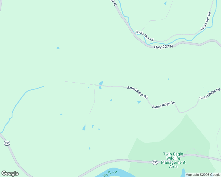 map of restaurants, bars, coffee shops, grocery stores, and more near 2495 Bethel Ridge Road in Worthville