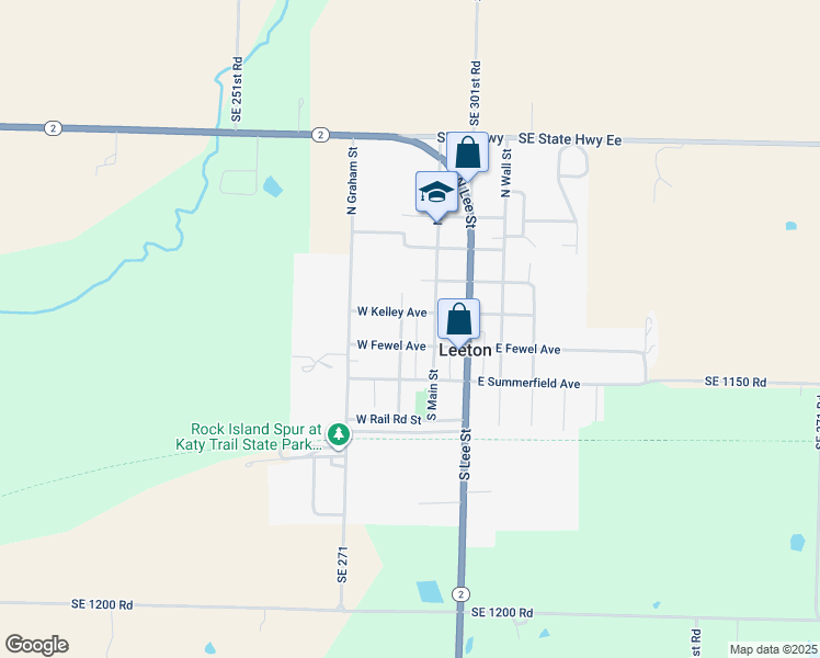 map of restaurants, bars, coffee shops, grocery stores, and more near 205 West Fewel Avenue in Leeton