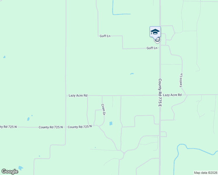 map of restaurants, bars, coffee shops, grocery stores, and more near 2921 Lazy Acre Road in Odin