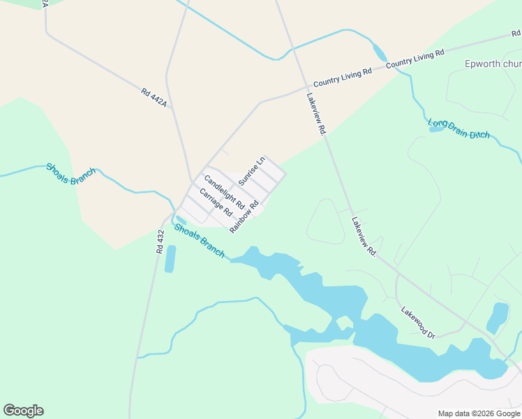 map of restaurants, bars, coffee shops, grocery stores, and more near 22486 Horse and Buggy Road in Millsboro