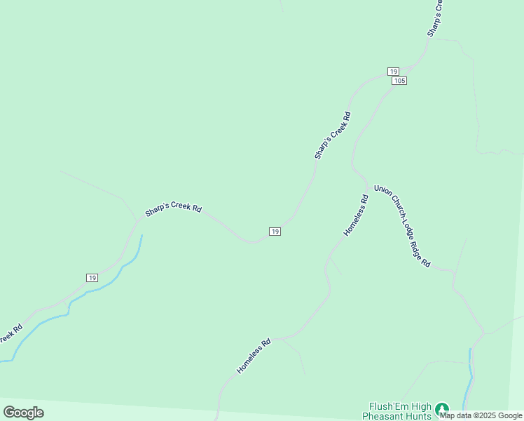 map of restaurants, bars, coffee shops, grocery stores, and more near 2561 County Road 19 in Kitts Hill