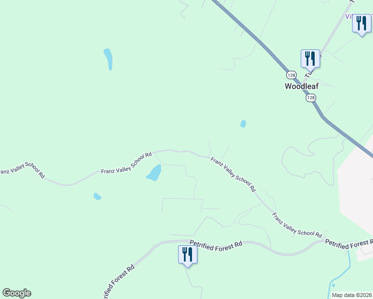 map of restaurants, bars, coffee shops, grocery stores, and more near 260 Franz Valley School Road in Calistoga