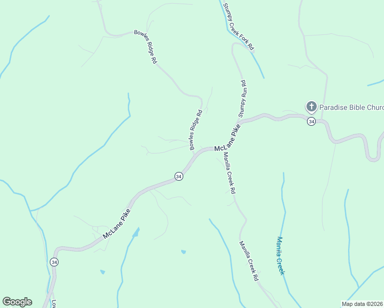 map of restaurants, bars, coffee shops, grocery stores, and more near 15 Bowles Ridge Rd in Leon