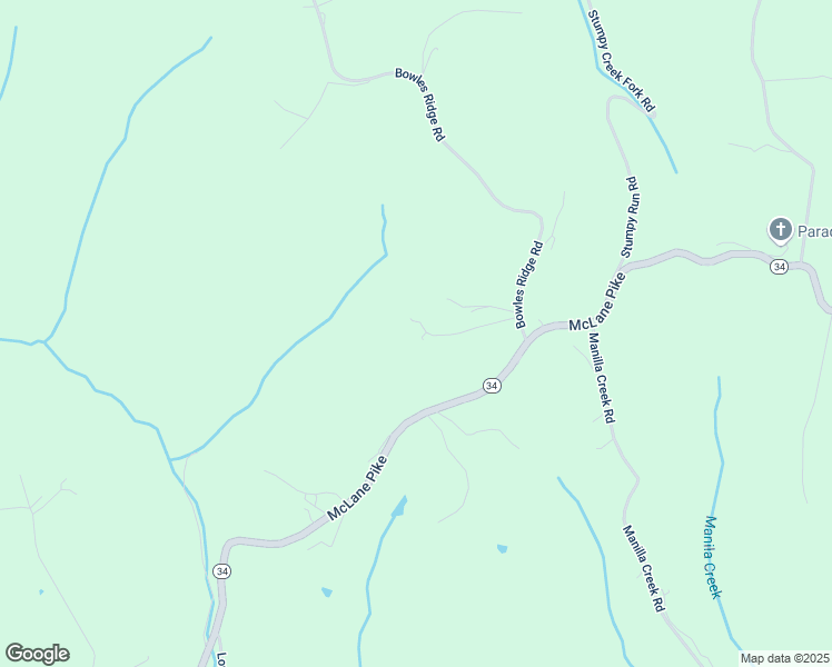 map of restaurants, bars, coffee shops, grocery stores, and more near 211 Paradise Lane in Charleston