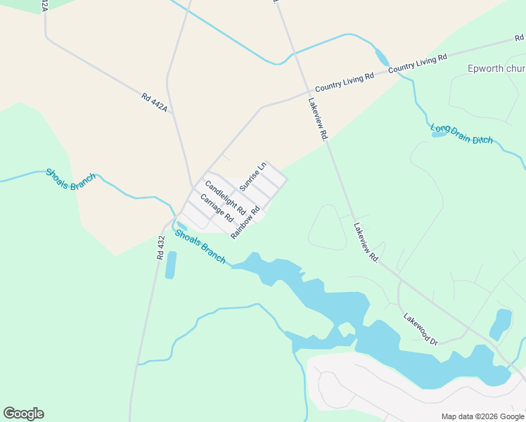 map of restaurants, bars, coffee shops, grocery stores, and more near 22486 Horse and Buggy Road in Millsboro