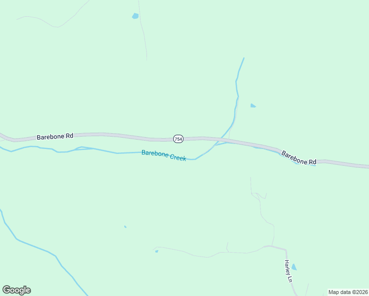 map of restaurants, bars, coffee shops, grocery stores, and more near Barebone Road in Bedford